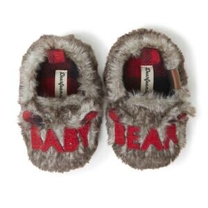 Baby Infant 3-6 Month Baby Bear Cozy Slippers